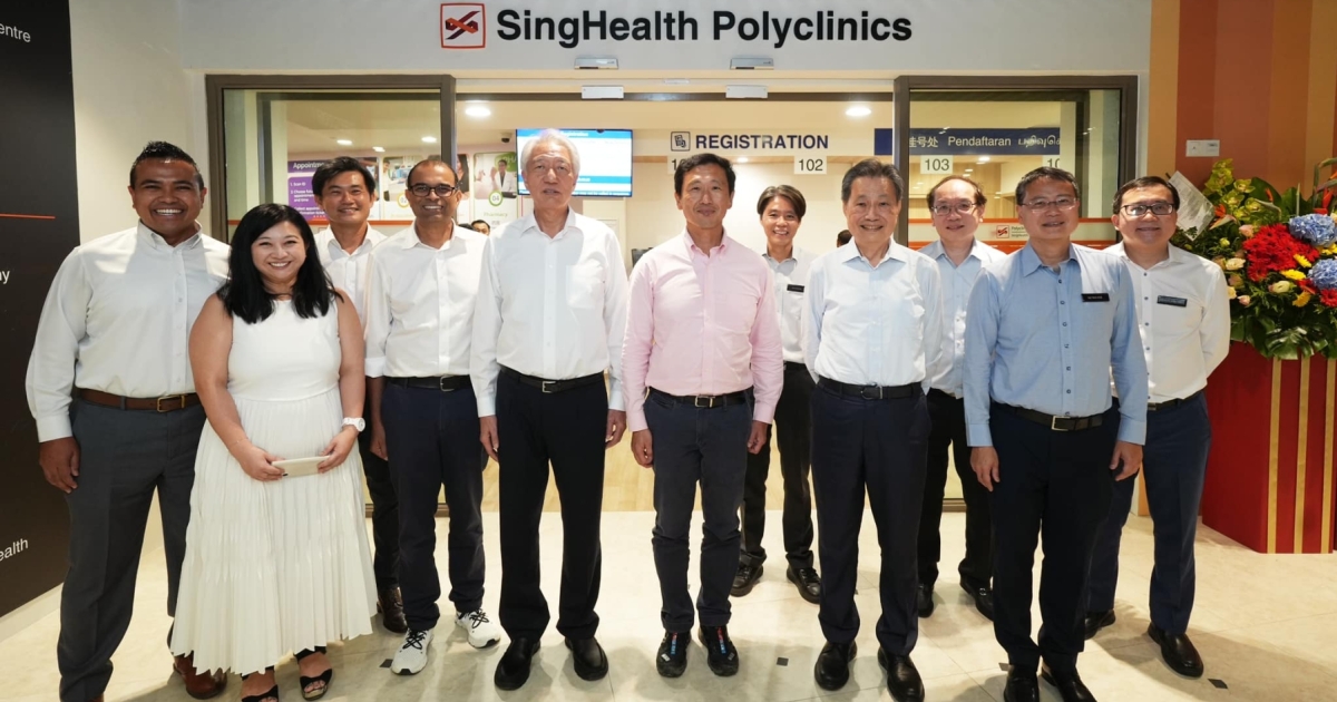 Terry Pasir Ris Singapore unveils redeveloped Pasir Ris Polyclinic | Healthcare Asia ...