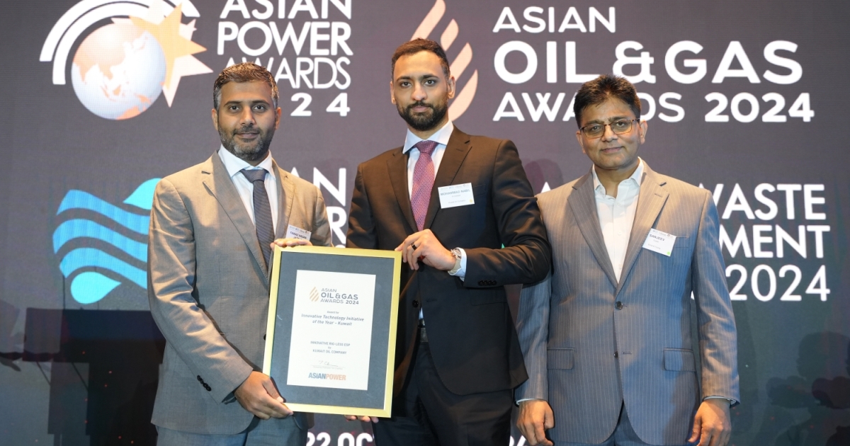 Kuwait Oil Company clinches win at Asian Oil & Gas Awards 2024 Asian