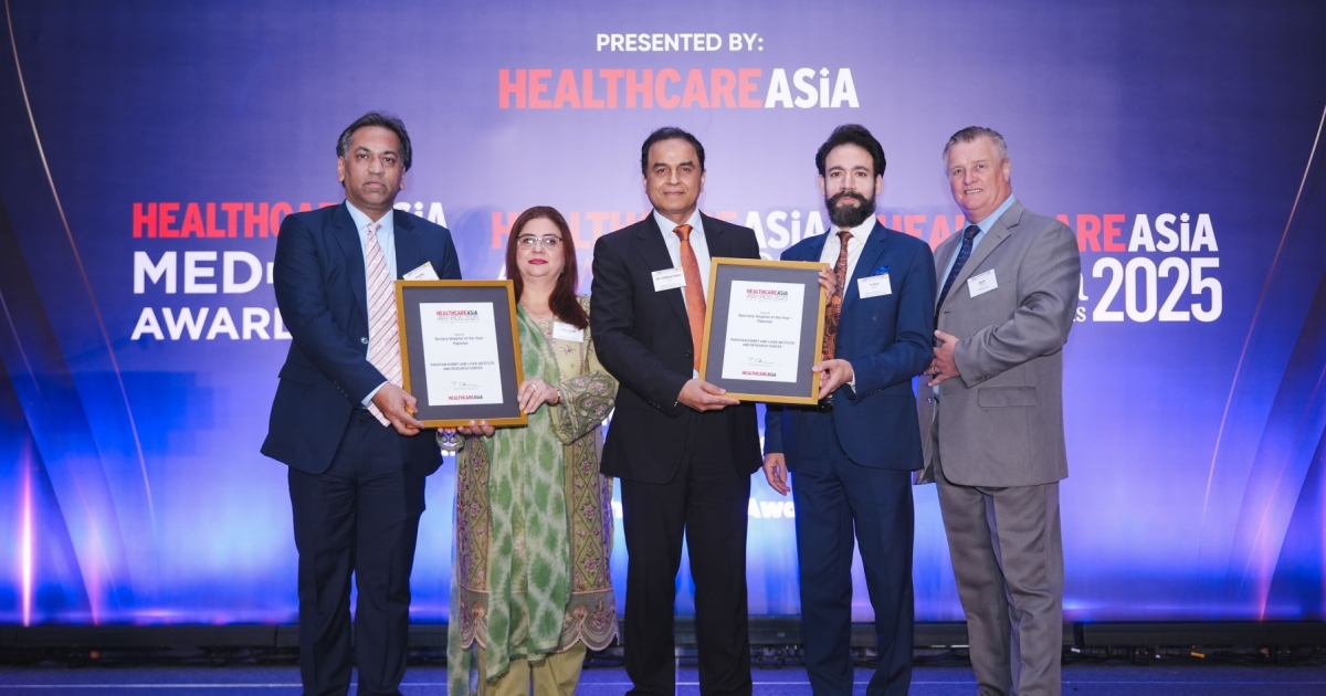 Pakistan Kidney and Liver Institute and Research Center receives accolades at Healthcare Asia Awards 2025 Pakistan Kidney and Liver Institute and Research Center receives accolades at Healthcare Asia Awards 2025