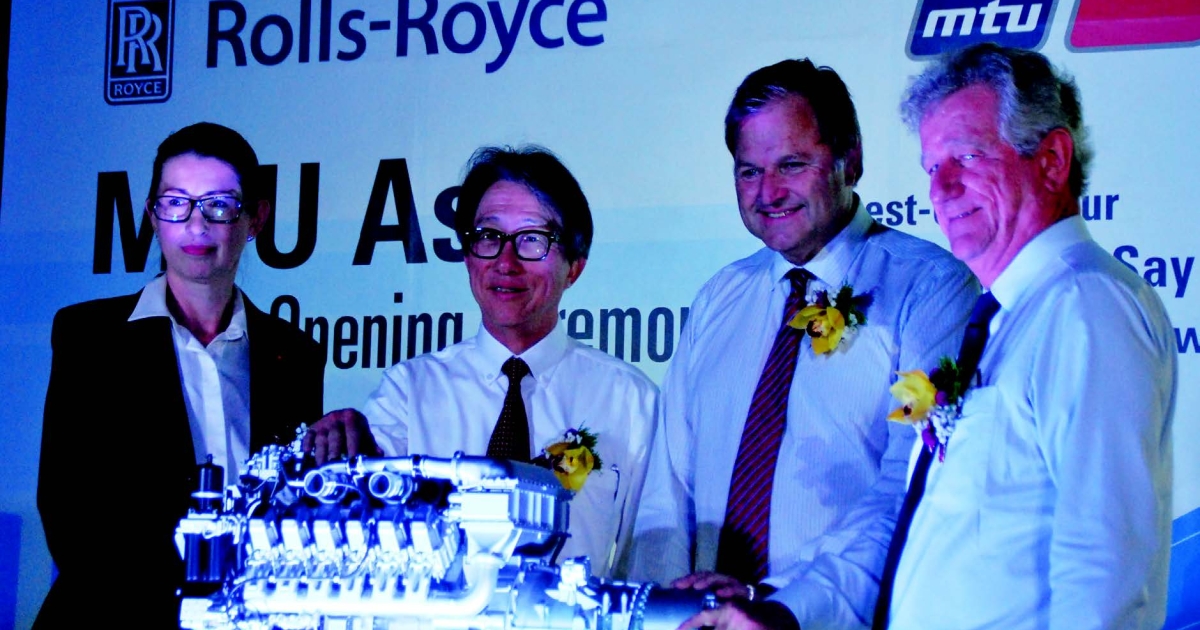 Rolls-Royce Opens New MTU Asia Headquarters in Singapore | Marine ...