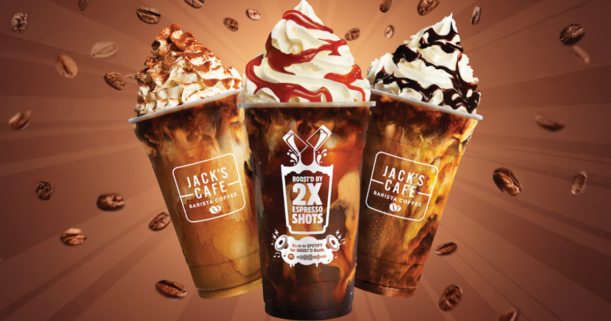 Hungry Jack's unveils new Boost'd Iced Coffees and Baconator Wrap