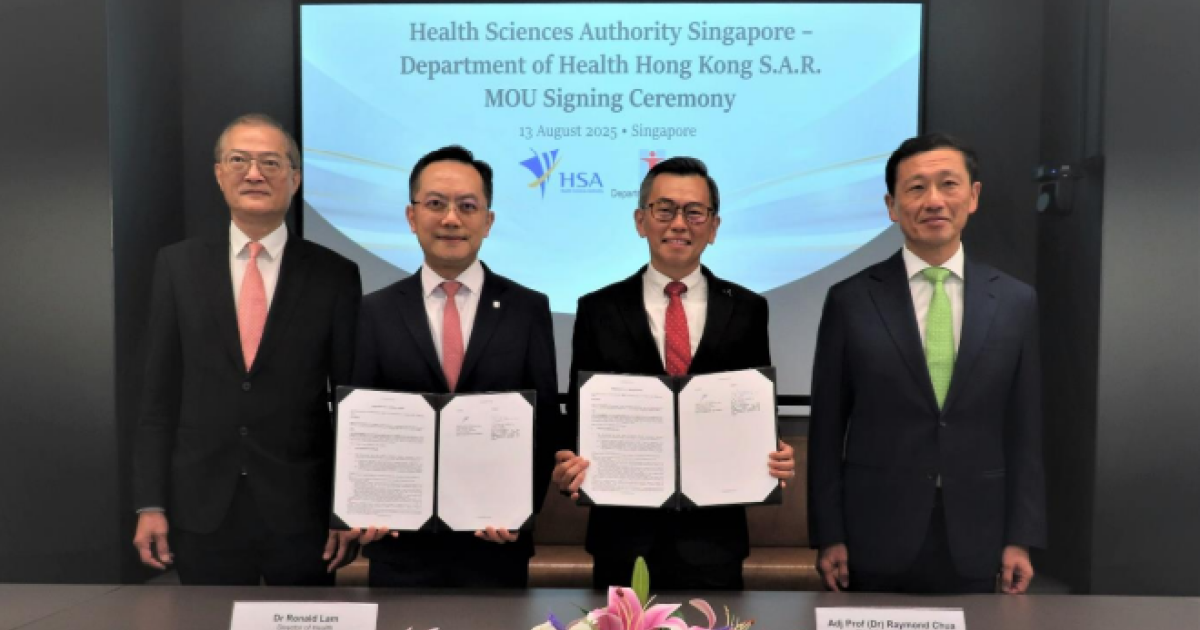 Singapore & Hong Kong Strengthen Health Product Safety with Landmark MoU