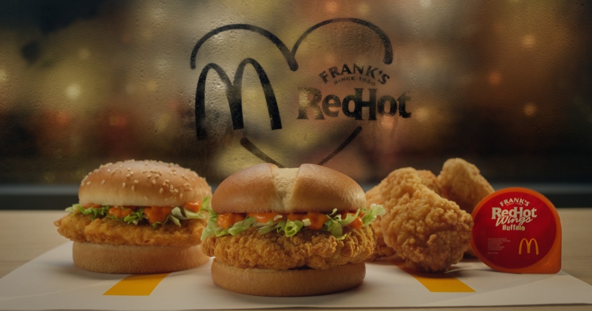 Macca’s launches limited-edition Frank’s RedHot range | QSR Media
