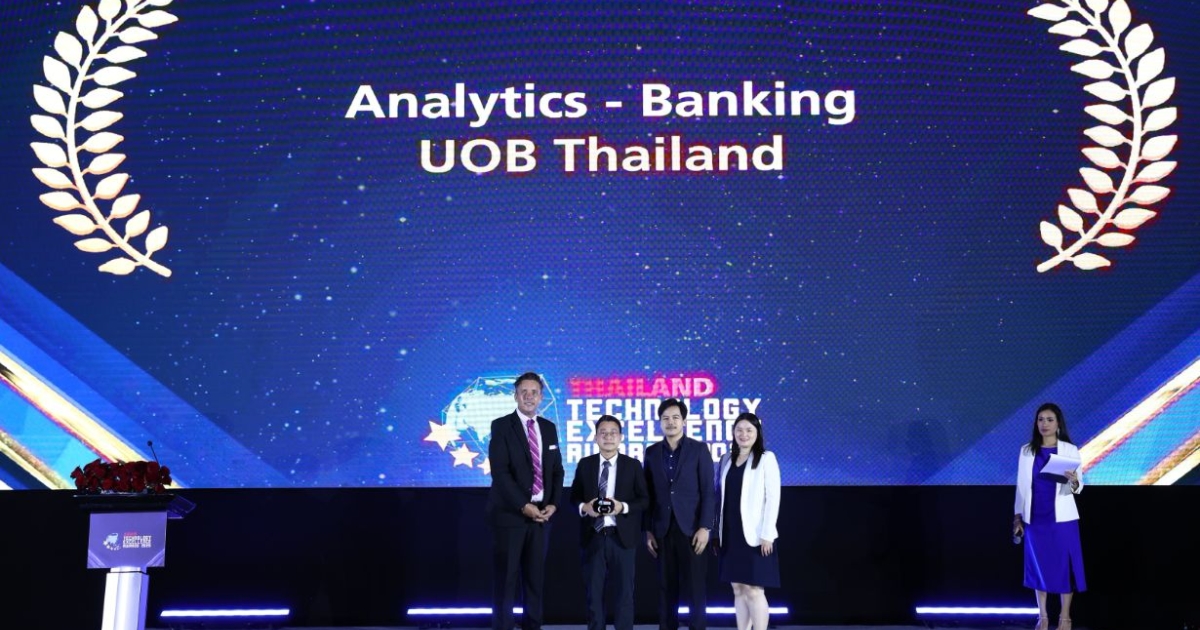 UOB Thailand wins Thailand Technology Excellence Award at Asian Technology Excellence Awards 2025