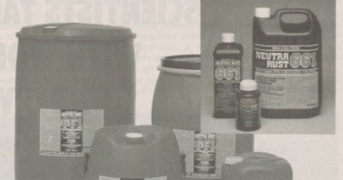 Neutra Rust - an Environmental Alternative to Rust Prevention | Marine ...