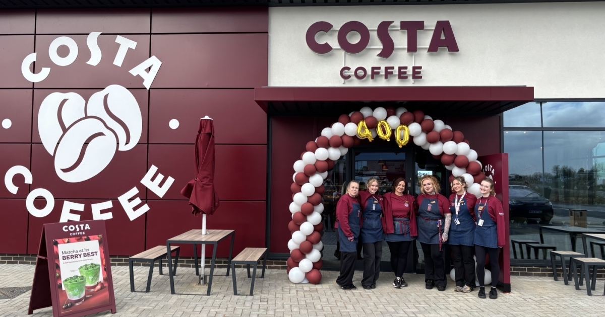 Costa Coffee scales drive-thru footprint to 400 locations | QSR Media