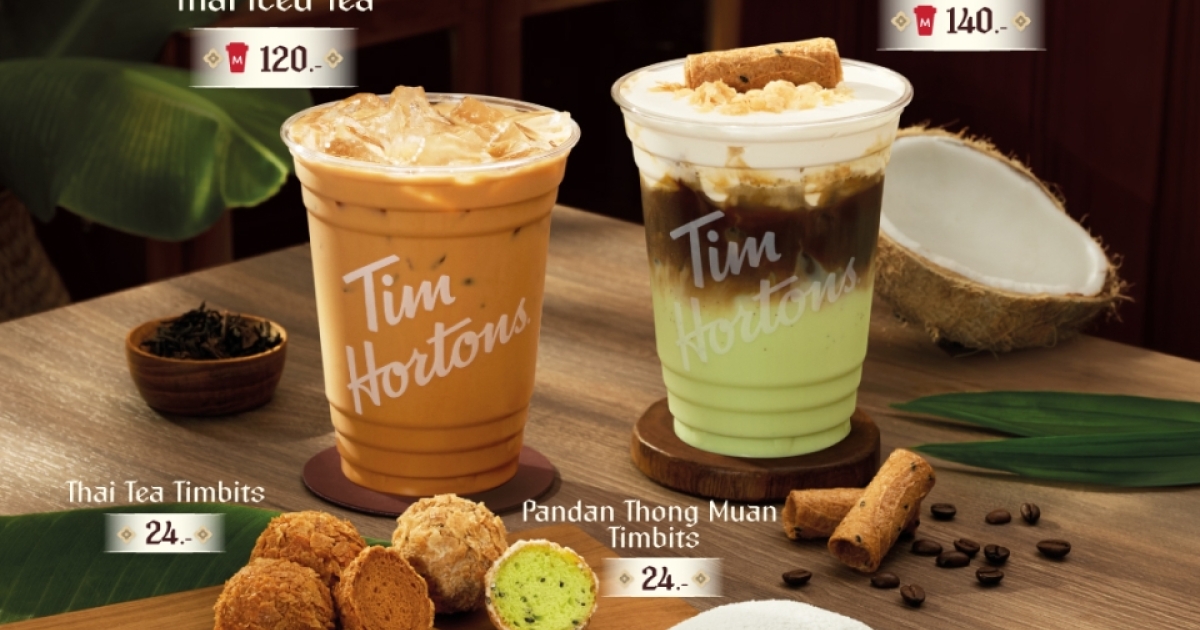 Tim Menu Warp Social Media Wrap: Tim Hortons unveils Thai-exclusive menu; Domino's ...