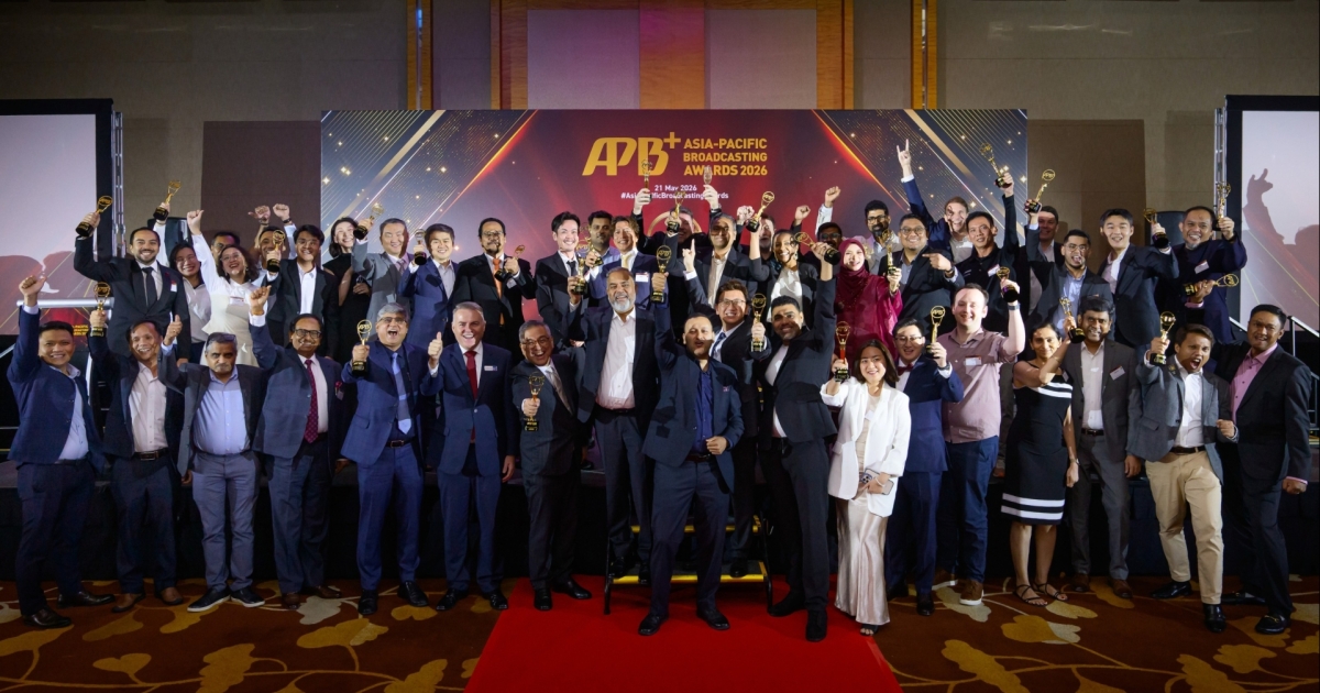 Outstanding broadcasting leaders and media innovators recognised at Asia-Pacific Broadcasting+ Awards 2026