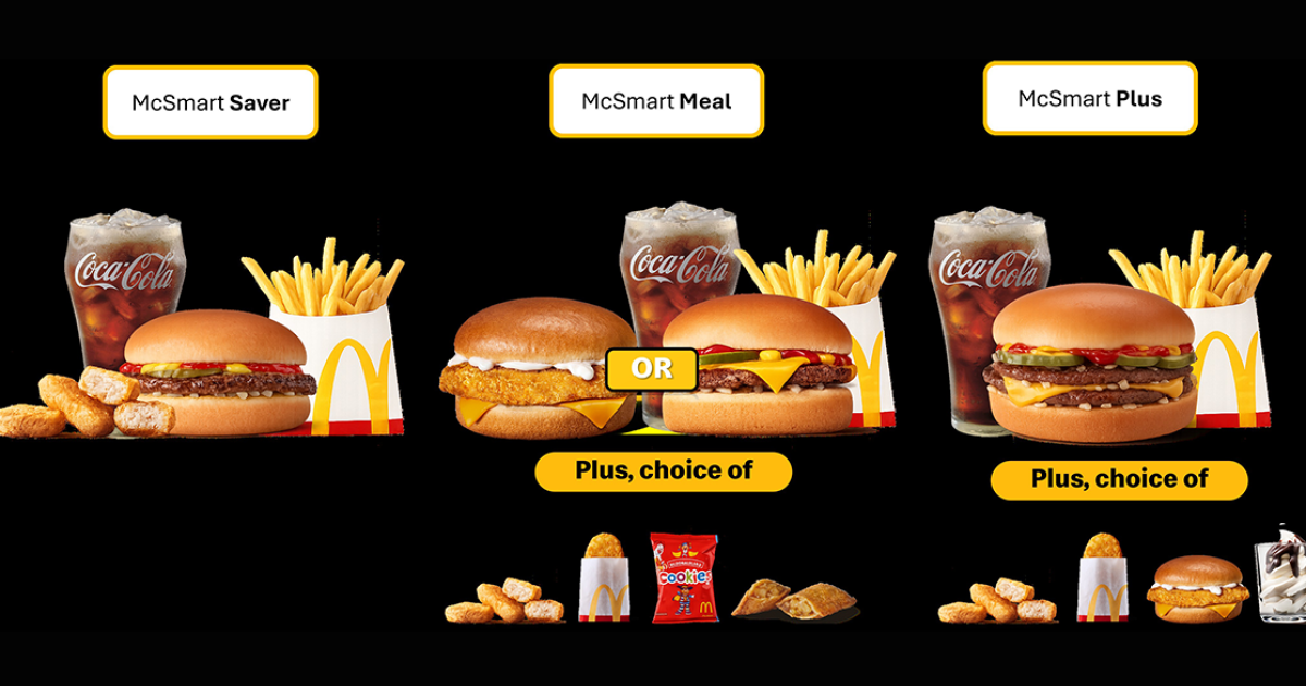 Macca’s unveils new three-tier McSmart value range | QSR Media
