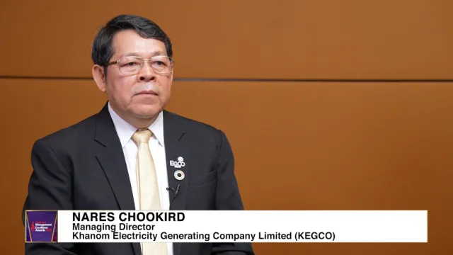 Asian Management Excellence Awards 2025 Winner: Nares Chookird of KEGCO