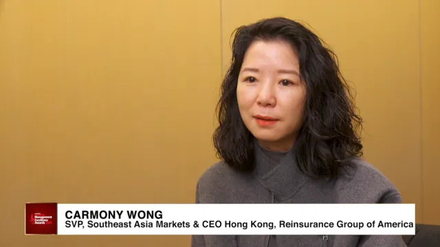 Hong Kong Business Management Excellence Awards 2025 Winner: Carmony Wong and Wallace Wang of RGA 