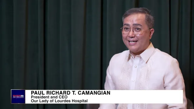 Healthcare Asia Awards 2025 Winner: Paul Richard Camangian of Our Lady of Lourdes Hospital
