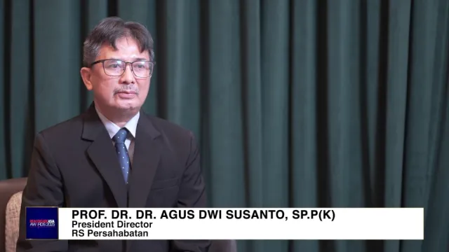Healthcare Asia Awards 2025 Winner: Prof. Dr. Dr. Agus Dwi Susanto, Sp.P(K) of RS Persahabatan