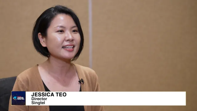 SBR Technology Excellence Awards 2025 Winner: Jessica Teo and Kelvin Ng of Singtel