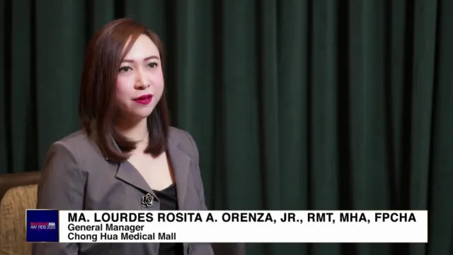 Healthcare Asia Awards 2025 Winner: Ma. Lourdes Rosita A. Orenza, JR., RMT, MHA, FPCHA of Chong Hua Medical Mall