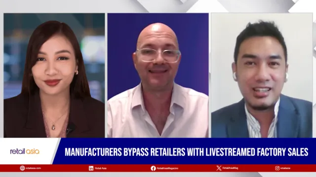 Why do manufacturers bypass retailers with direct livestream sales?