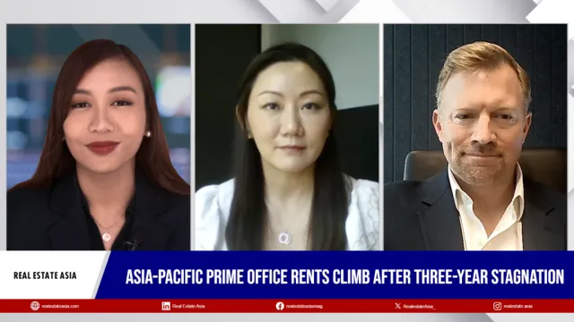 APAC prime office rents post first rebound in three years
