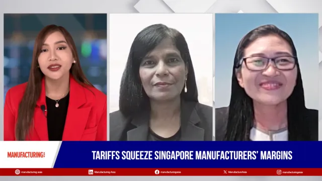 Tariffs pressure Singapore manufacturing supply chains