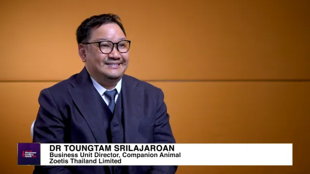 Asian Management Excellence Awards 2026 Winner: Dr Toungtam Srilajaroan of Zoetis Thailand Limited  