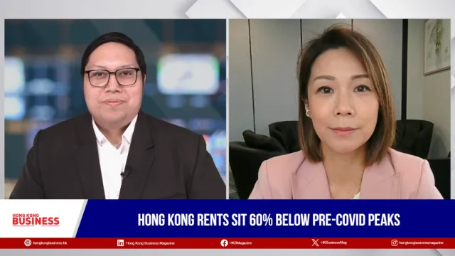 Hong Kong rents sit 60% below pre-covid peaks