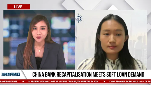 China bank recapitalisation hits weak credit demand